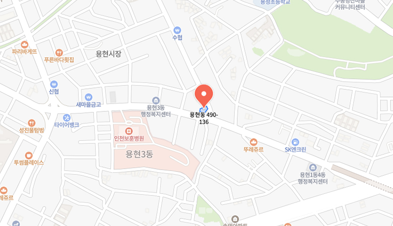 회사 위치도